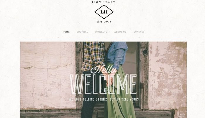 Thiết kế website phong cách Vintage qua 20 ví dụ