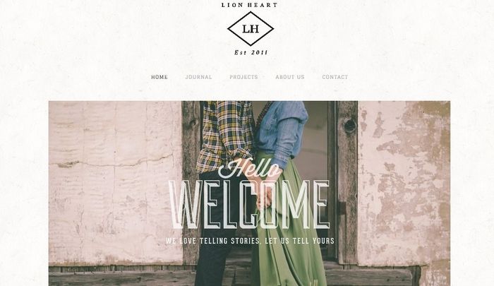 Thiết kế website phong cách Vintage qua 20 ví dụ