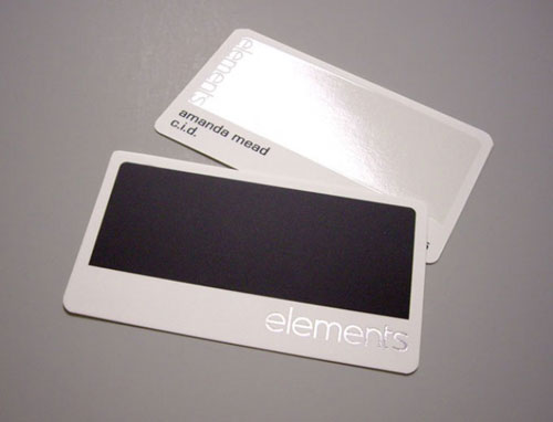 elements Round Corners Business Card
