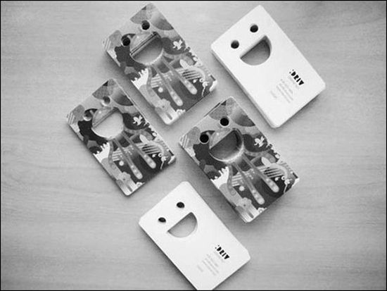 60 Business card độc đáo với nét cắt táo bạo Creative Die Cut Business Cards 12