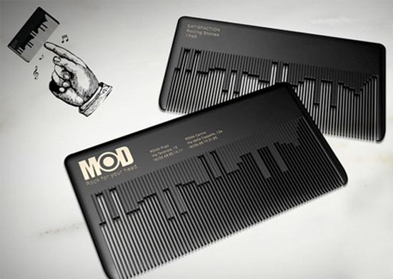 60 Business card độc đáo với nét cắt táo bạo Creative Die Cut Business Cards 16