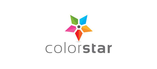 Multicolor Logo Designs Color Star