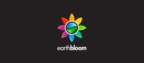 Multicolor Logo Designs Earth Bloom