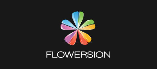 Multicolor Logo Designs Flowersion