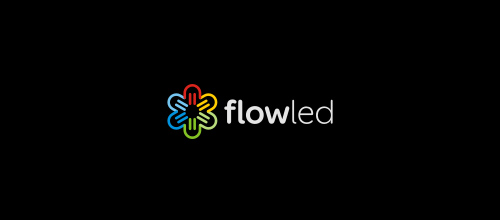 Multicolor Logo Designs Flowled