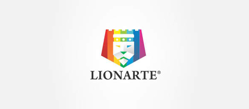 Multicolor Logo Designs Lionarte