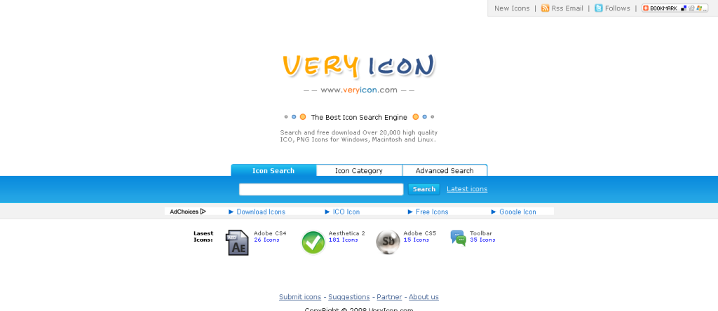 15 nguồn tải miễn phí Icon cho thiết kế web