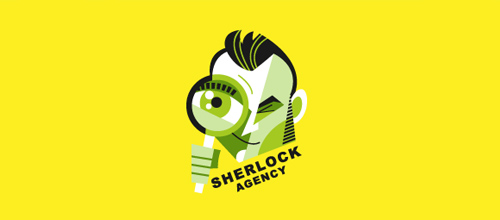  Masculine Logo Designs SHERLOCK