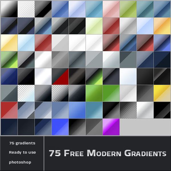 75 Free Modern Gradients Pack