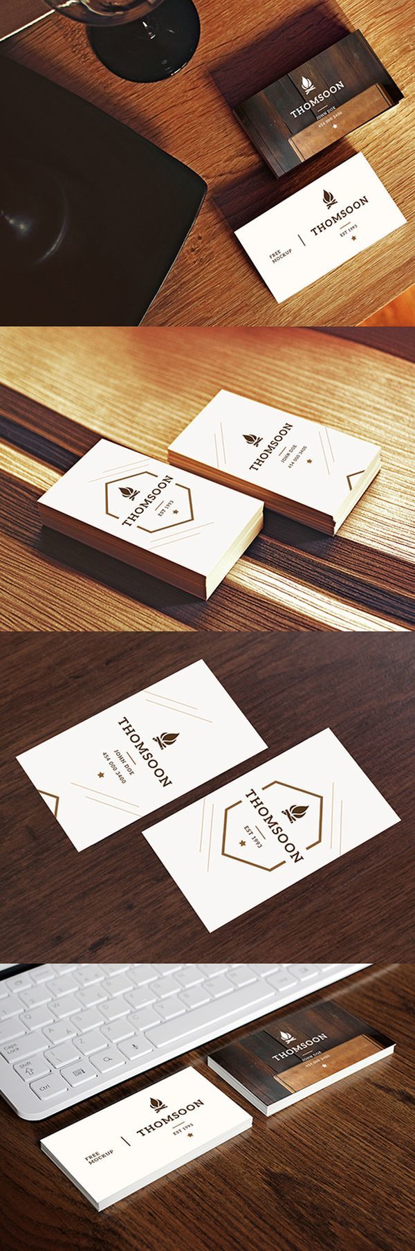 Business Card PSD Mockups