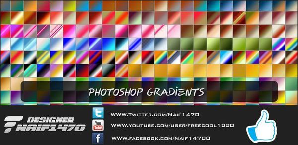 Photoshop Gradients by Naif1470