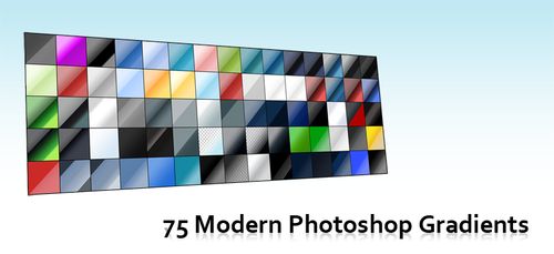 75 Modern Photoshop Gradients by Falco953