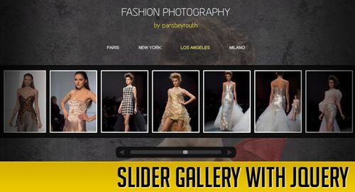 Miễn phí tải 50 jQuery Photo Gallery/Album cùng Tutorial (P.2) Slider Gallery with jQuery