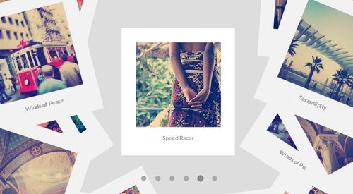 Miễn phí tải 50 jQuery Photo Gallery/Album cùng Tutorial (P.2) scattered polaroids gallery