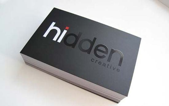 typographic business cards designs 02