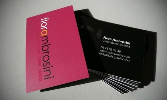 typographic business cards designs 28
