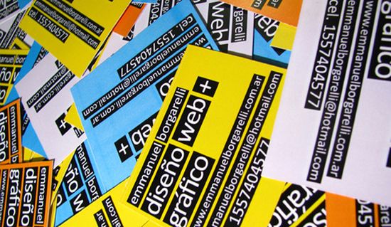typographic business cards designs 29