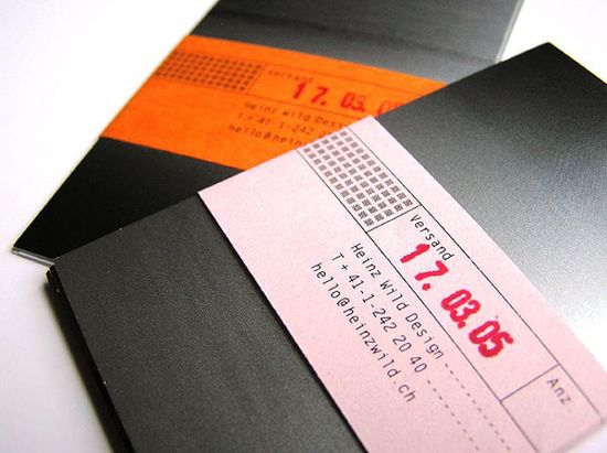 typographic business cards designs 40