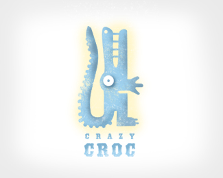 Crazy Croc Beautiful Animal and Pet Logo Designs