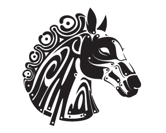 Trojan option Beautiful Animal and Pet Logo Designs