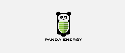Battery panda logo design examples ideas