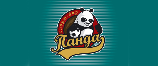 Sports panda logo design examples ideas