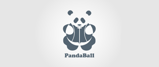 Ball panda logo design examples ideas