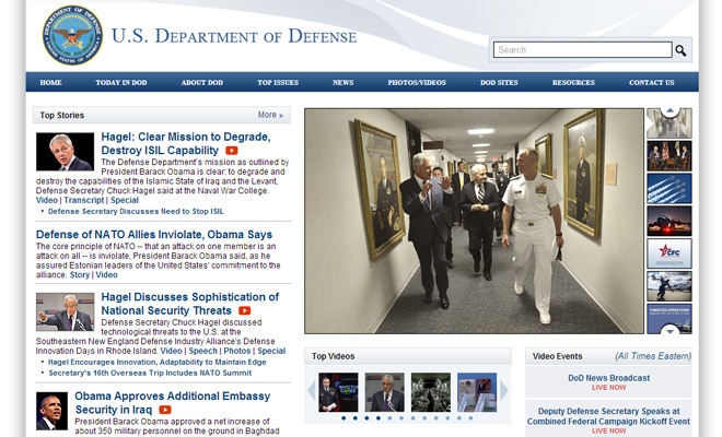 USA united states dept of defense