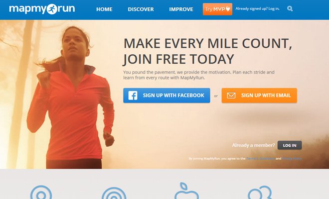 map my run website tracking social webapp website