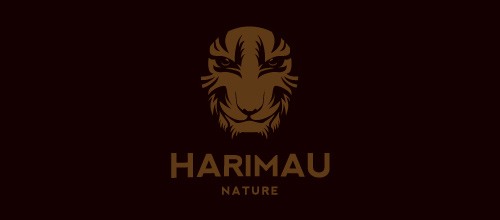 Hình ảnh chúa sơn lâm oai dũng trong 40 mẫu logo Face maroon tiger logo design ideas
