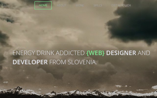 admir hadzic portfolio slovenia web design