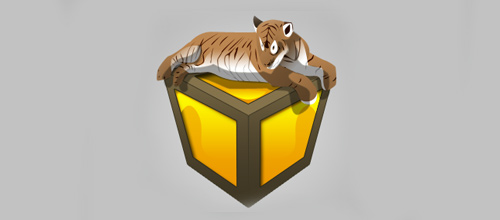 Hình ảnh chúa sơn lâm oai dũng trong 40 mẫu logo ClanTiger tiger logo design ideas