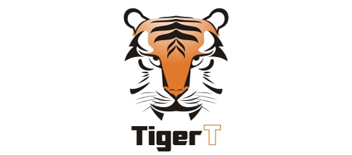 Face nice tiger logo design ideas