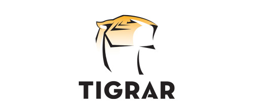 Hình ảnh chúa sơn lâm oai dũng trong 40 mẫu logo Elegant tiger logo design ideas