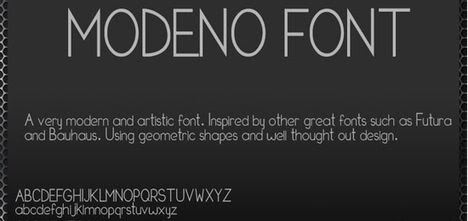 Modeno Font