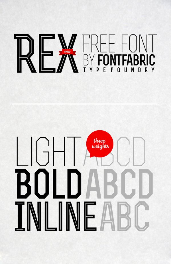 rex-free-font