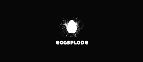 eggsplosion logo design examples ideas