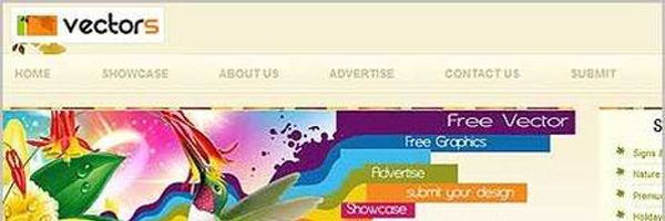 Những website đồ họa miễn phí tốt nhất cho dân thiết kế web 123Vectors