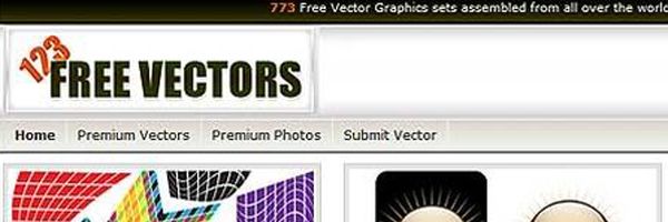 Những website đồ họa miễn phí tốt nhất cho dân thiết kế web 123 Free Vectors