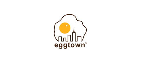 Eggtown logo design examples ideas
