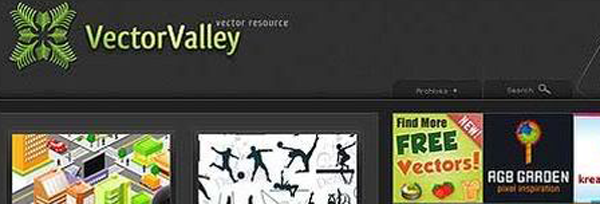 Những website đồ họa miễn phí tốt nhất cho dân thiết kế web Vector Vally