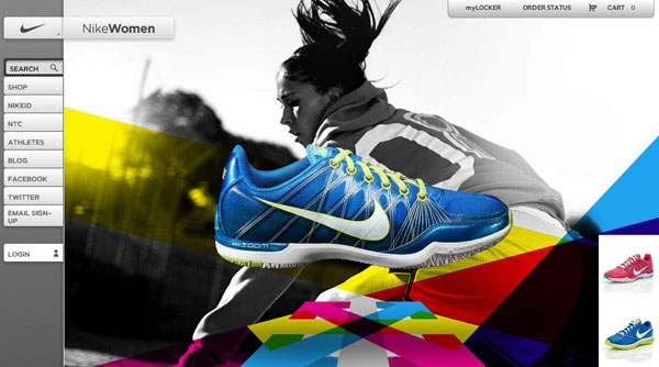 Tham khảo 10+ website sản phẩm của hãng Nike