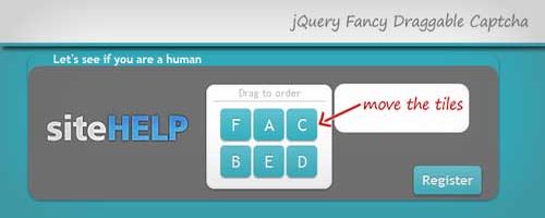 12 jQuery CAPTCHA Plugin/Tutorial nâng an toàn website