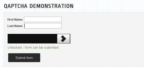 12 jQuery CAPTCHA Plugin/Tutorial nâng an toàn website