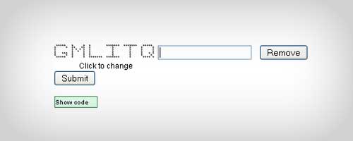 12 jQuery CAPTCHA Plugin/Tutorial nâng an toàn website