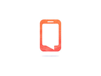 Speech Bubble Phone