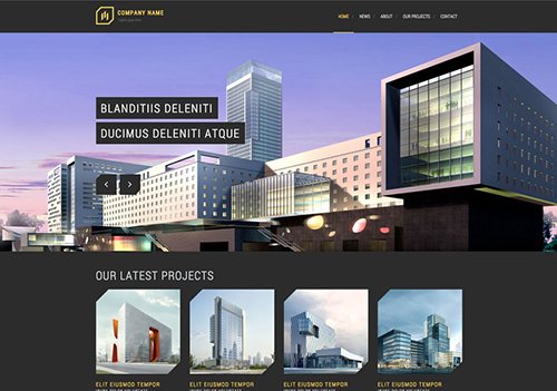 Modern Architecture Website Template