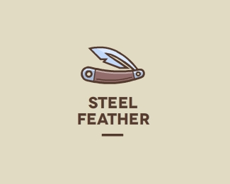 Steel feather