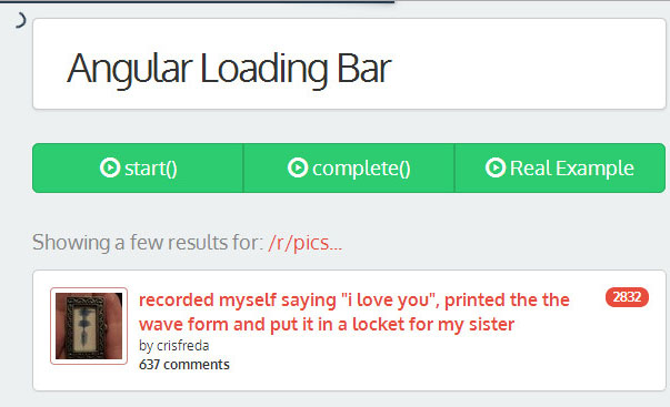 angular loading bar