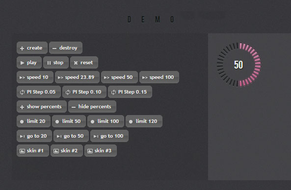 Circular Progress Bar - jQuery plugin